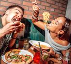 4 x Happy Italy Combideal pizza/pasta naar keuze en drankje, Tickets en Kaartjes, Kortingen en Cadeaubonnen, Drie personen of meer