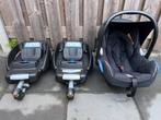 Maxi-Cosi CabrioFix met 2 IsoFix bases., Ophalen, Zijbescherming, 0 t/m 13 kg, Maxi-Cosi