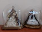 2 Grote antieke stolpen madonna / maria, Huis en Inrichting, Woonaccessoires | Stolpen, Gebruikt, Ophalen