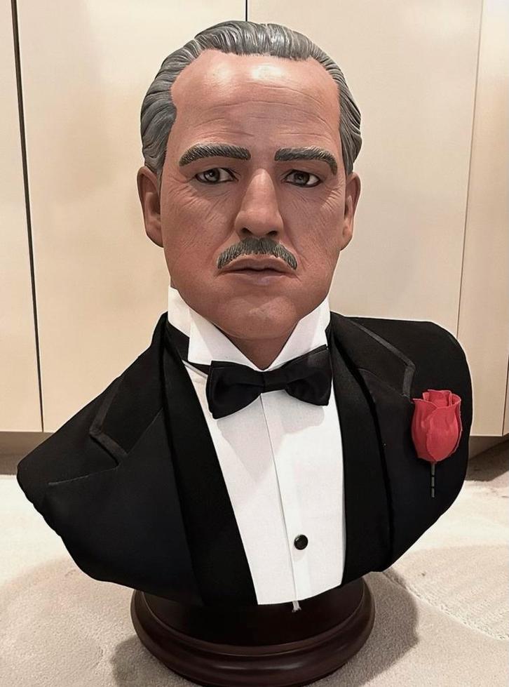 1:1 Life size ✅ The Godfather beeld - Sideshow, Verzamelen, Film en Tv, Zo goed als nieuw, Beeldje, Replica of Model, Ophalen