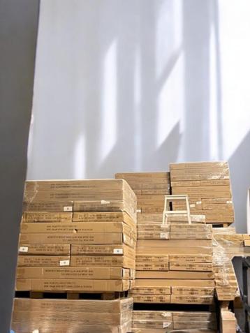 ACTIE Houten bladen voor tafel/bureu122x60x2,5 cm, 8000stuks - afbeelding 4