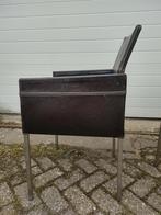 Eetkamerstoelen KFF Design model Texas, Ophalen, Gebruikt, Bruin, Metaal