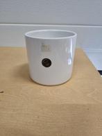 Bloempot wit, Ophalen of Verzenden, 'T Olde Gre-j, Info@toldegrej.nl, Endepoelstraat 20f Didam