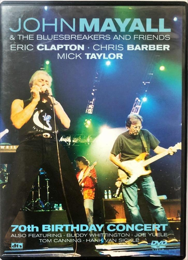 John Mayall & The Bluesbreakers And Friends, Cd's en Dvd's, Dvd's | Muziek en Concerten, Zo goed als nieuw, Muziek en Concerten