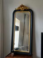 Antieke Franse Spiegel Kuifspiegel, Ophalen, Overige vormen, 100 tot 150 cm