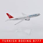 Turkish Airlines Boeing 777 vliegtuig schaalmodel !, Verzamelen, Ophalen of Verzenden, Nieuw, Schaalmodel