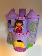 Dora de explorer kasteel met poppetje, Ophalen of Verzenden, Zo goed als nieuw, Poppenhuis