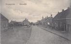Geersdijk 1925 Dorpsgezicht mensen kar kerk, Verzenden, 1920 tot 1940, Gelopen, Zeeland