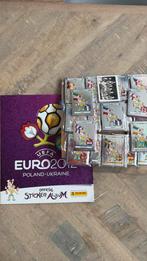 Panini euro 2012 leeg boek met losse stickers compleet, Verzenden, Zo goed als nieuw, Meerdere stickers