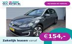Volkswagen e-Golf SNELLADER!, Auto's, Automaat, Electronic Stability Program (ESP), Stof, Gebruikt