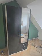 Kledingkast met spiegel - 192x93x54 cm, Huis en Inrichting, Kasten | Kledingkasten, Ophalen of Verzenden