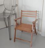 Kinderstoeltje Klapstoel Stoeltje Kinderstoel Hout Vintage, Ophalen of Verzenden