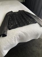 Prada leren jasje.  Nieuw., Prada, Verzenden, Zwart, Maat 42/44 (L)