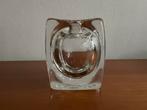Floris Meydam: dikwandig kristallen blokvaasje Leerdam 1958, Antiek en Kunst, Ophalen of Verzenden
