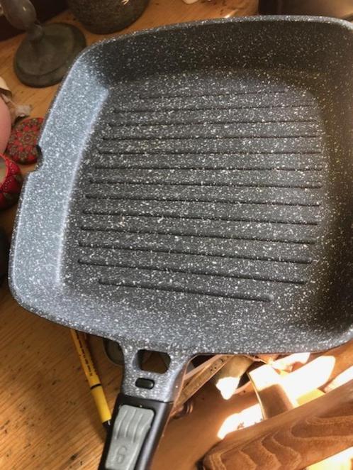 Goede Coninx Grillpan met afneembare handgreep, Huis en Inrichting, Keuken | Potten en Pannen, Zo goed als nieuw, Overige typen