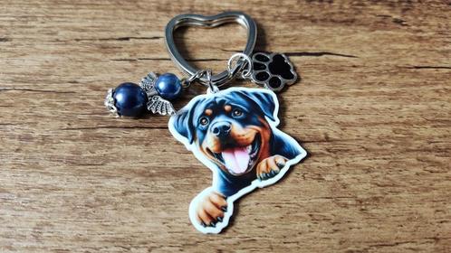 Tashanger sleutelhanger Rottweiler met guardian angel, Sieraden, Tassen en Uiterlijk, Tassen | Damestassen, Nieuw, Verzenden