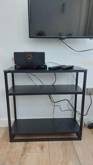 Sidetable metaal zwart beschikbaar voor biedingen