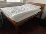 Bedframe - Gratis op te halen!, Huis en Inrichting, Ophalen, Gebruikt, Bruin, 140 cm