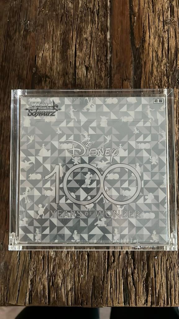 Weiss Schwarz Disney 100 Years Boosterbox Japans, Verzamelen, Disney, Ophalen of Verzenden, Mickey Mouse, Nieuw, Papier, Kaart of Schrift