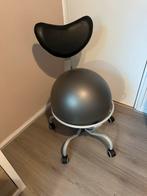 Balstoel bureaustoel, Huis en Inrichting, Bureaustoelen, Ophalen, Gebruikt, Balstoel, Grijs