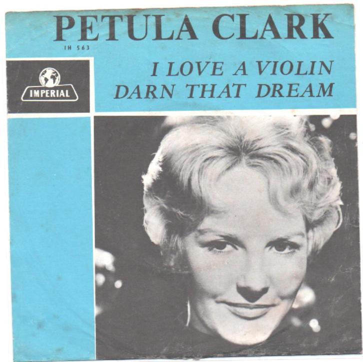 Petula Clark- I love a Violin    ZELDZAAM, Cd's en Dvd's, Vinyl Singles, Zo goed als nieuw, Pop, 12 inch, Verzenden