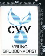 Sticker: CVV - Veiling Grubbenvorst (Groot), Verzamelen, Stickers, Ophalen of Verzenden