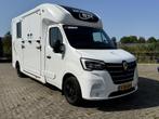 Jonge Renault Master STX paardenwagen lage km te koop/huur, Ophalen, Zo goed als nieuw, Aluminium, 2-paards trailer