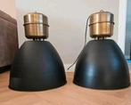 Hanglamp zwart koper industrieel landelijk klassiek 2 stuks, Ophalen, Zo goed als nieuw, Minder dan 50 cm