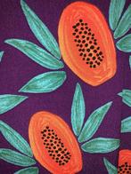 Fabienne Chapot Jurk - Papaya Print - Maat S, Paars, Ophalen of Verzenden, Zo goed als nieuw, Maat 36 (S)