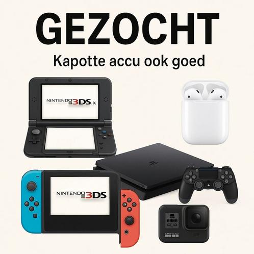 GEZOCHT – Apple AirPods / iPhone / MacBook (ook defect accu), Hobby en Vrije tijd, Elektronica-componenten, Ophalen of Verzenden