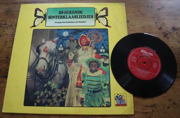 LP 28 Bekende Sinterklaasliedjes plus single Knorr beschikbaar voor biedingen