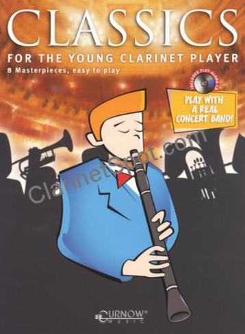 klarinet easy: Classics for the Young Clarinet Player + cd beschikbaar voor biedingen