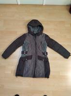 z.g.a.n. warme winterjas van District - Maat 42, Kleding | Dames, Jassen | Winter, Bruin, Maat 42/44 (L), Ophalen of Verzenden