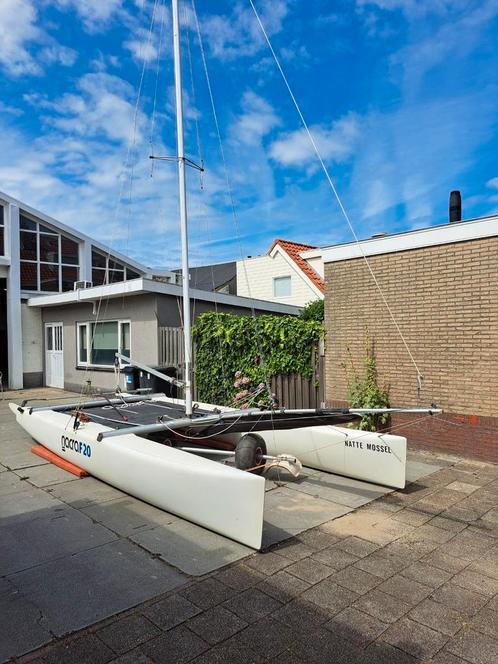 Te koop  catamaran nacra inter 20, Watersport en Boten, Zeilen en Zeiltoebehoren, Gebruikt, Ophalen