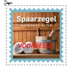 Zegels Krantsparen 50% korting sauna * ACTIE VERLENGD *, Eén persoon