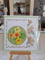 Kaartje hobbydots sparkles gele bloemen, Ophalen of Verzenden, Nieuw, Overige thema's