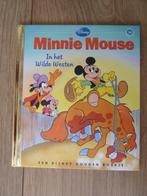 GOUDEN BOEKJE - Minnie Mouse - in het wilde westen, Ophalen, Gelezen