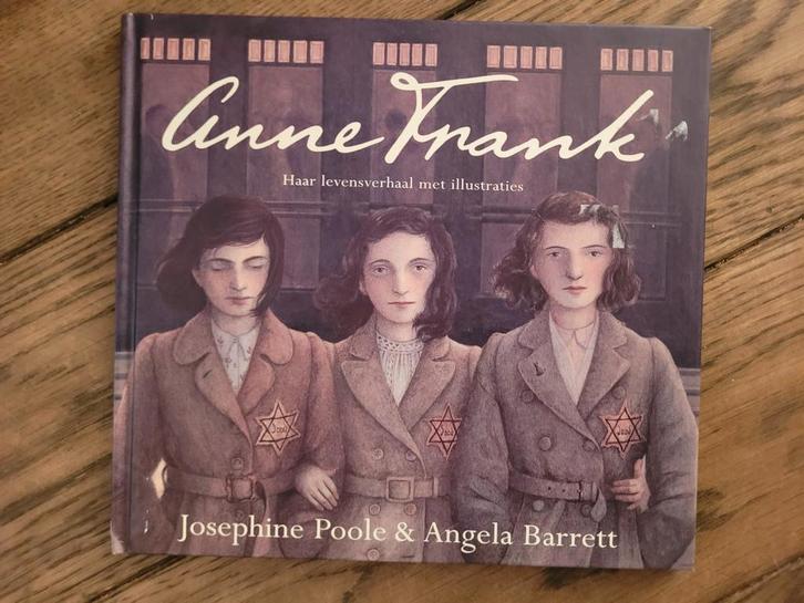 Anne Frank - Haar levensverhaal met illustraties, Boeken, Kinderboeken | Jeugd | onder 10 jaar, Zo goed als nieuw, Non-fictie