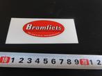 sticker BROMFIETS Het oudste bromfietsblad ter wereld MPP375, Ophalen, Zo goed als nieuw, Bedrijf of Vereniging