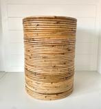 Rotan Bloempot / Plantenbak merk van der leden, Tuin en Terras, Bloembakken en Plantenbakken, Minder dan 60 cm, Rond, Ophalen of Verzenden
