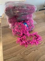 10 Bollen Shaggy Zeeman - Roze/Grijs, Ophalen of Verzenden, Nieuw, Breien of Haken, Wol of Garen