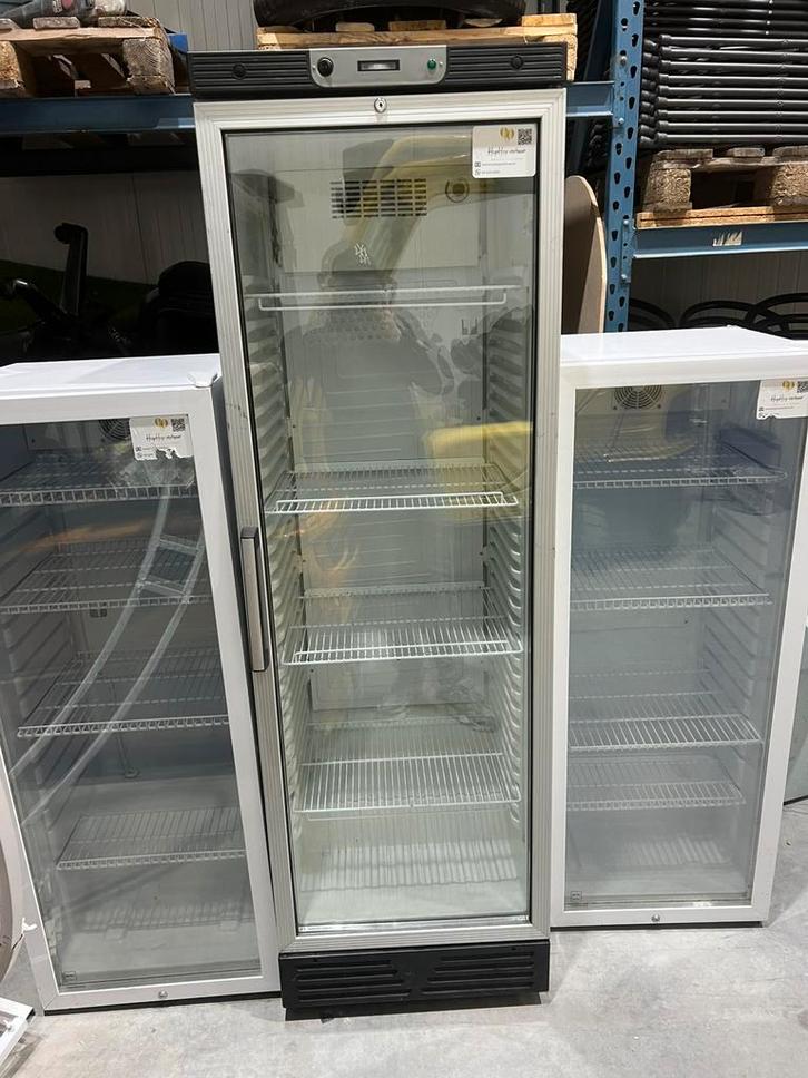 Glazen deur koelkast, Witgoed en Apparatuur, Koelkasten en IJskasten, Zo goed als nieuw, 160 cm of meer, Ophalen of Verzenden