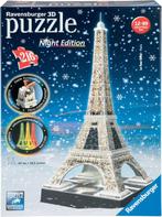 Eiffel toren 3D, night edition, met licht, Ophalen of Verzenden, Meer dan 50 stukjes, 6 jaar of ouder
