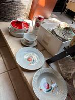 Bavaria porseleinen retro servies 38 items, Ophalen of Verzenden, Zo goed als nieuw, Bord(en), Overige stijlen