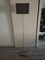 Philips staande lamp met zwarte kap, Huis en Inrichting, Lampen | Vloerlampen, Ophalen, Zo goed als nieuw, Modern, 150 tot 200 cm