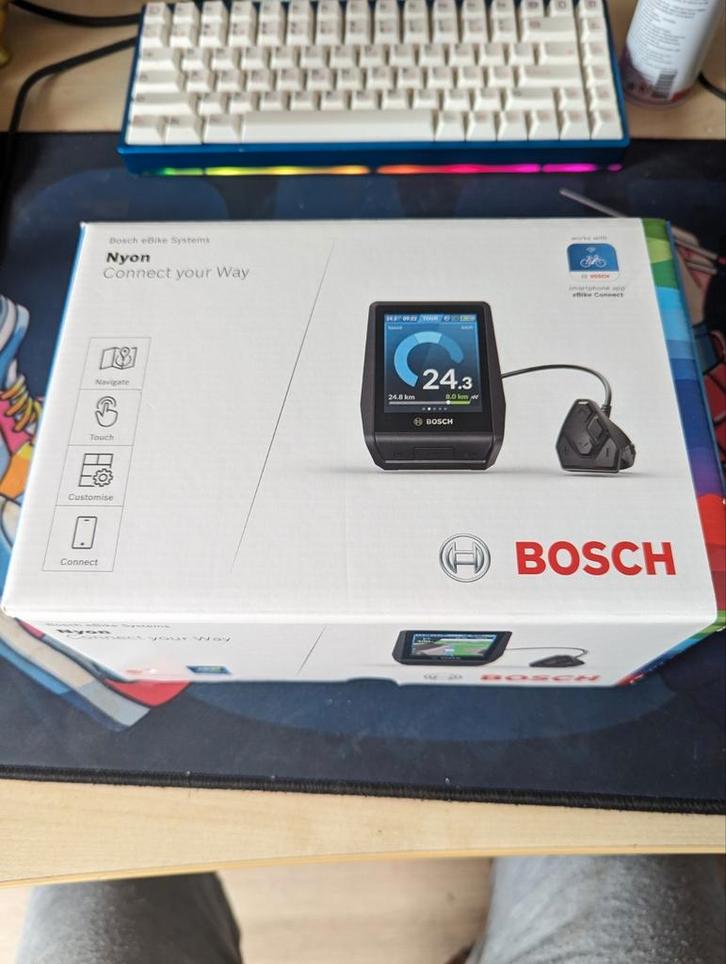 Nieuw Bosch Nyon retrofit upgrade displaykit, Fietsen en Brommers, Fietsaccessoires | Fietscomputers, Nieuw, Ophalen of Verzenden