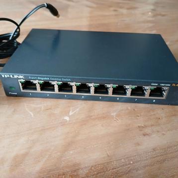 tplink tl-sg108 8 poort netwerk switch  beschikbaar voor biedingen