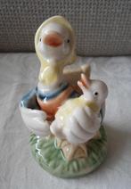 Porseleinen moedereend met babyeend. Albert Kessler., Ophalen of Verzenden, Zo goed als nieuw, Dier