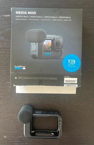 GoPro Media Mod voor GoPro HERO9, HERO10, HERO11, HERO12 beschikbaar voor biedingen