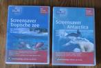 Screensaver Cd-rom – Tropische Zee en Antarctica 1,50 samen, Ophalen of Verzenden, Zo goed als nieuw